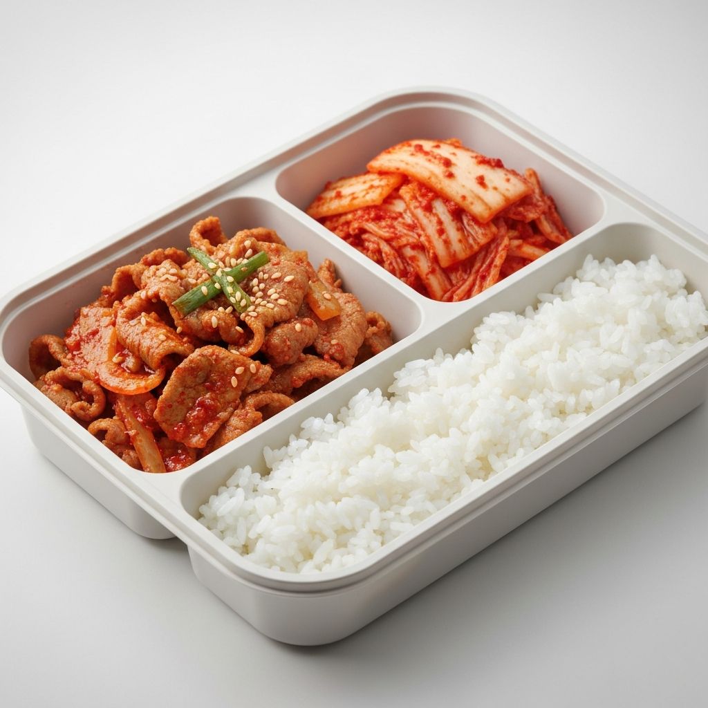 제육볶음 도시락